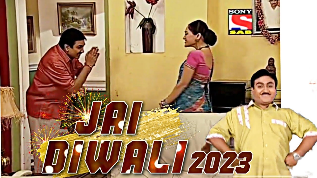 Jai Diwali  Diwali 2023  Happy Diwali Part 2  Jethalal  Taarak Mehta ka ooltah chashma