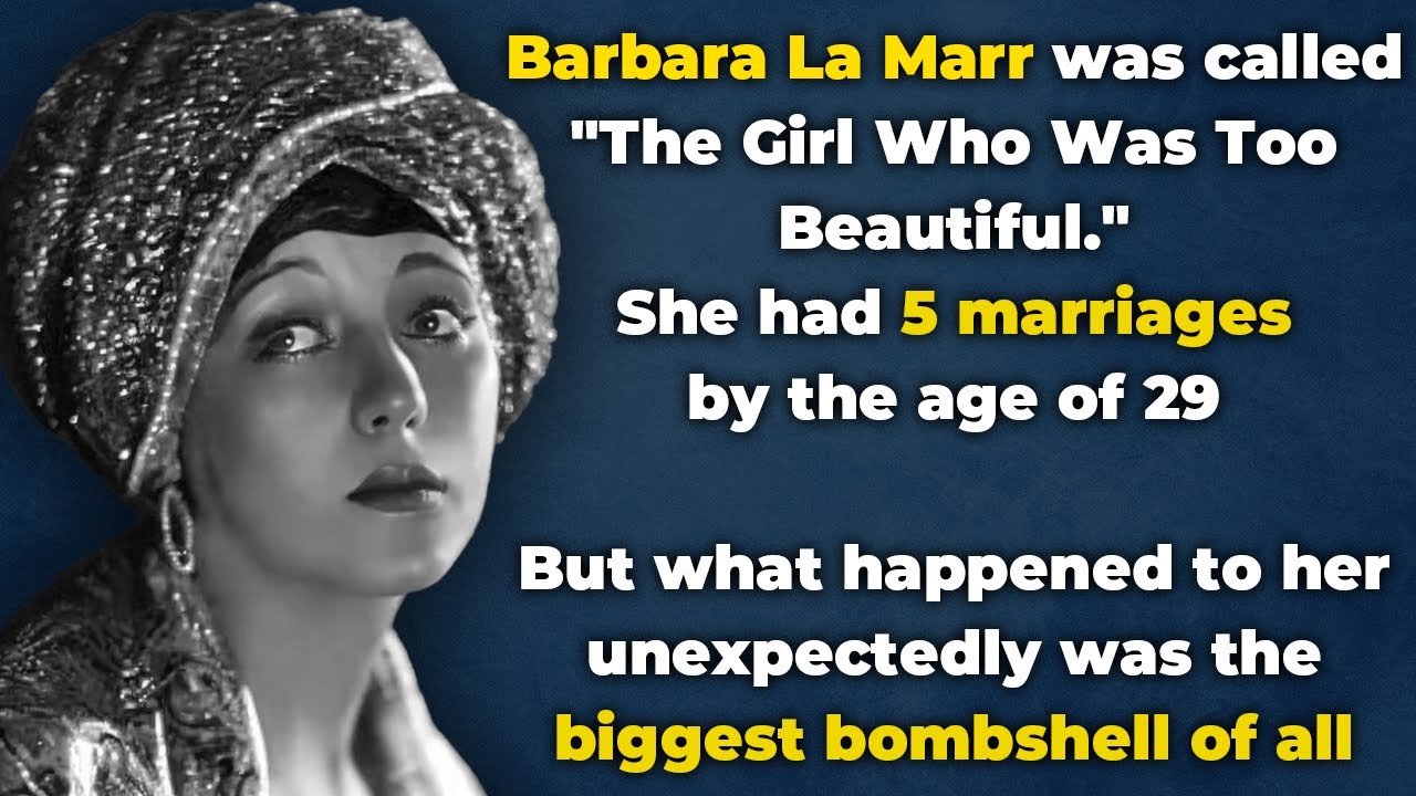 The Hollywood Actress Who Lived Too Fast – The Tragic End of Barbara La Marr's Life
