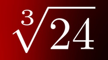 Simplify the Cube Root of 24