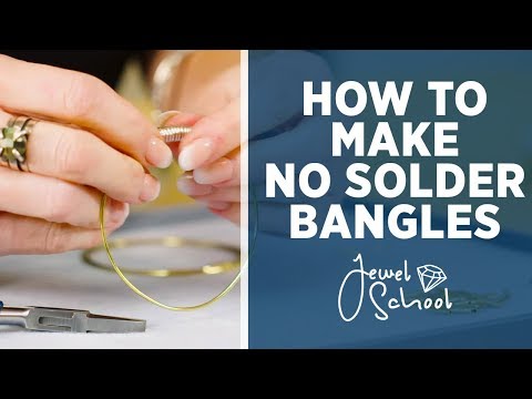 Fabriquer des bracelets sans soudure | Bases en joaillerie