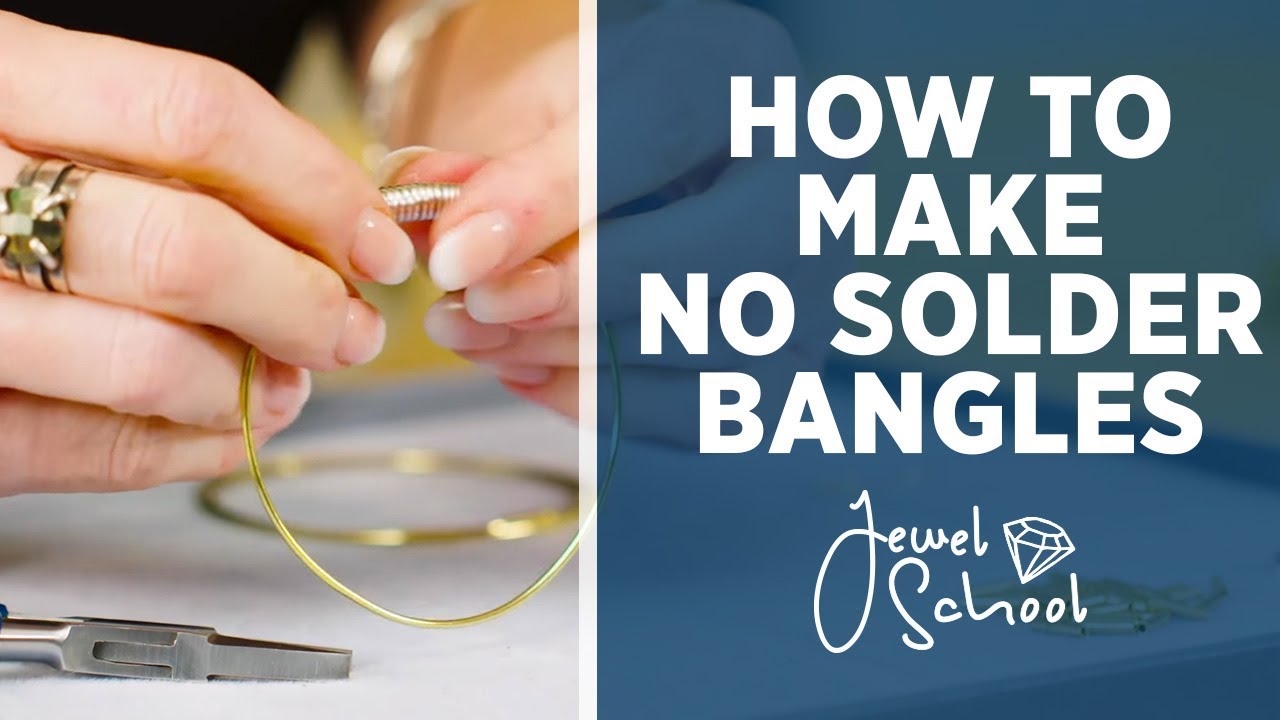 How to Make No Solder Bangles Jewelry 101 YouTube