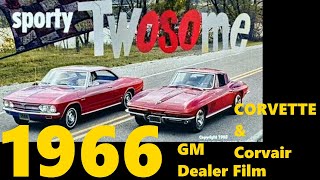 [Dealer Film] 1966 : The Chevrolet Sporty Twosome (CORVETTE & CORVAIR)