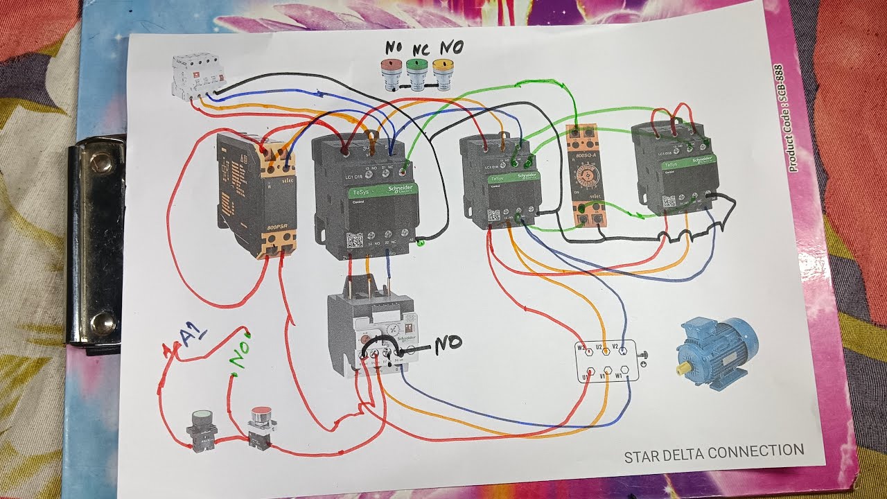 star delta connection kaise kiya jata hai