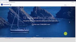 How to purchase on the TIMEZERO Webstore
