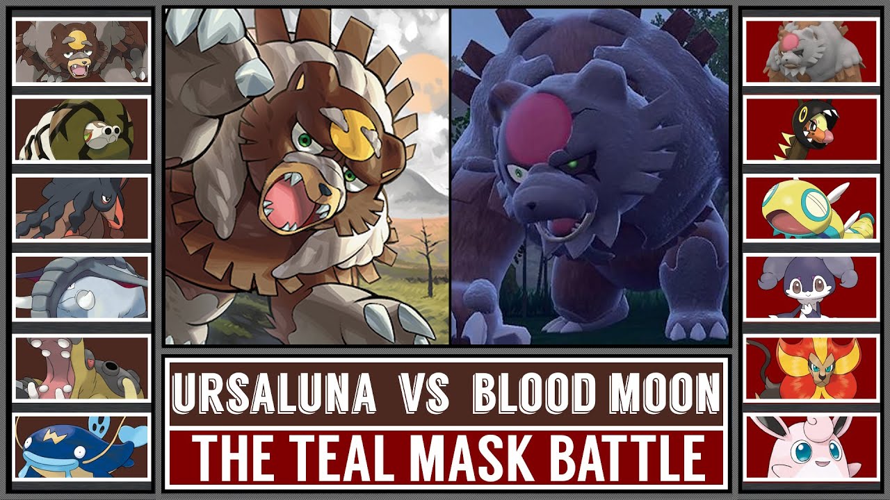 Blood Moon Ursaluna Ex Alt Art