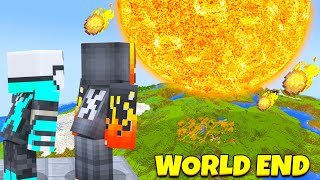 Can We Survive END Of The WORLD In MINECRAFT....