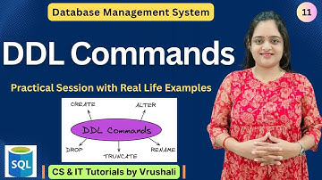 DBMS 11: Learn DDL Commands in SQL | Hands-on Tutorial with Practical Examples