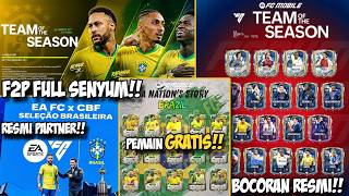 F2P DAPET GRATIS PEMAIN META!! BOCORAN CERITA BANGSA BRAZIL &amp; MINGGU KETIGA EVENT TOTS FC MOBILE