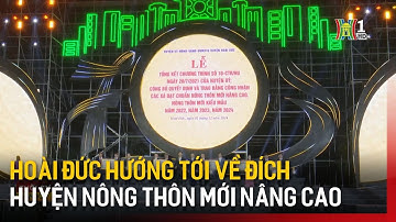 Hoài Đức hướng tới về đích huyện nông thôn mới nâng cao | Tin tức