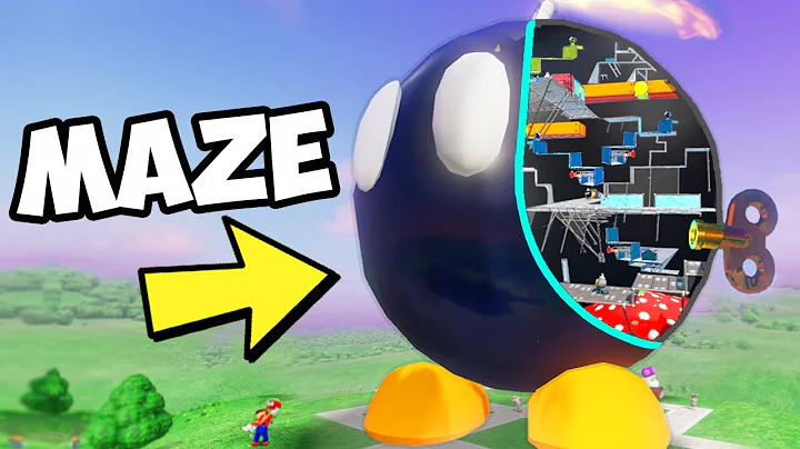 Mario vs the Giant BOB-OMB Maze!  [Mario Odyssey C...
