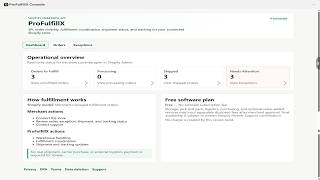 ProFulfillX Shopify App Demo - Order Fulfillment Visibility and Shipment Tracking