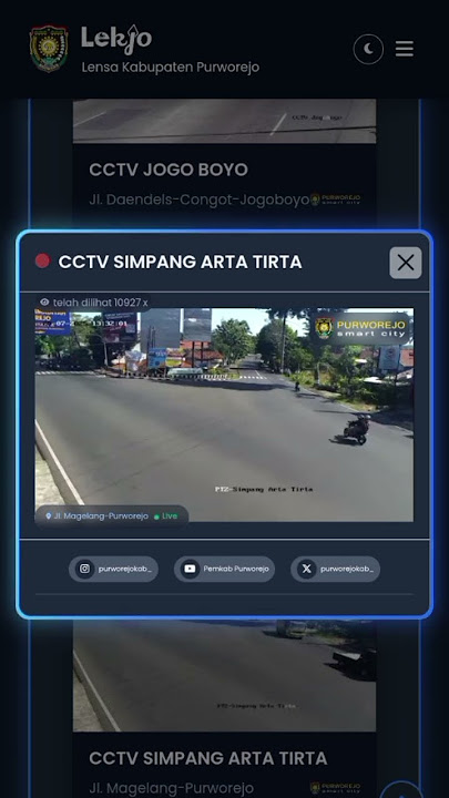 pantau ayang #reels  #purworejo #cctv