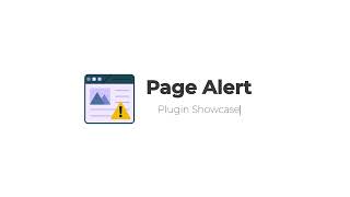 Page Alert - Showcase