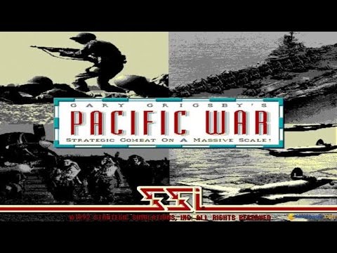 Gary Grigsbyu0027s Pacific War gameplay (PC Game, 1992)