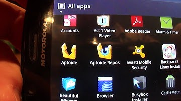 BackTrack 5 running on Android Phone