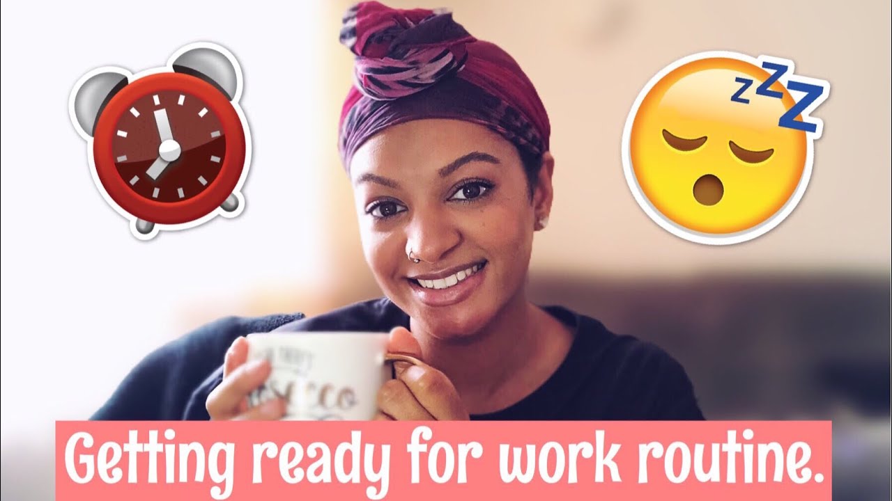 MY GETTING READY FOR WORK ROUTINE | it’sloulou C - YouTube