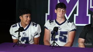 Burke Catholic Football | 2026 Section 9 Football Media Day