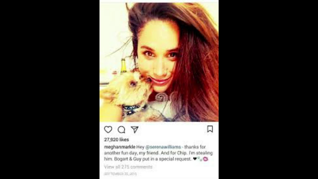 Meghan Markle's Instagram - FLASHBACK