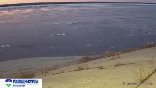 Онлайн трансляция реки Лена в районе Водоканала г. Якутска