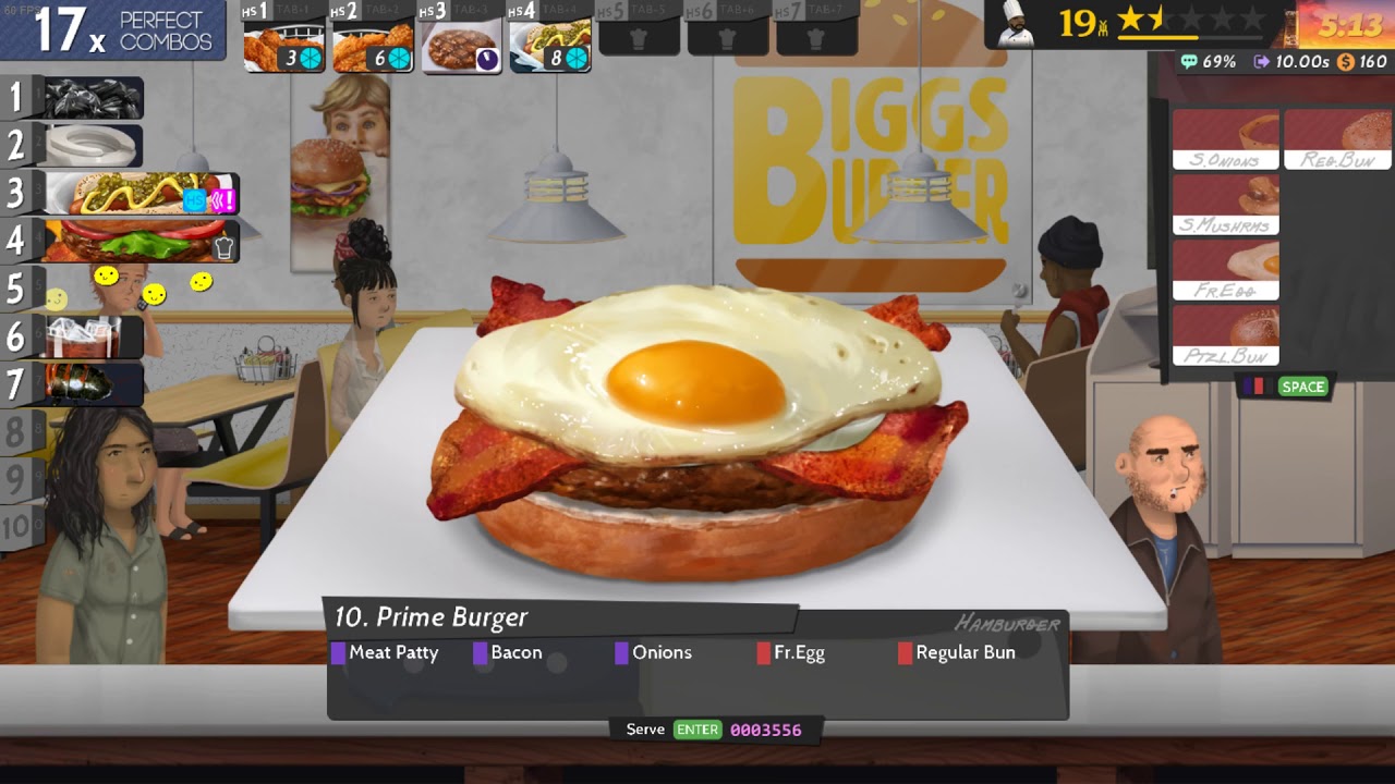 [PC] Cook, Serve, Delicious! 2!! - Biggs Burger 08 - Silver