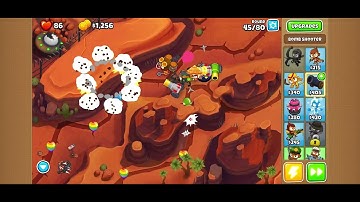 Btd 6 hard mesa no monkey knowledge  and no expensive hero #bloonstd6 #btd6 #easy #tutorial 