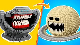I Built Cursed LEGO Monsters!