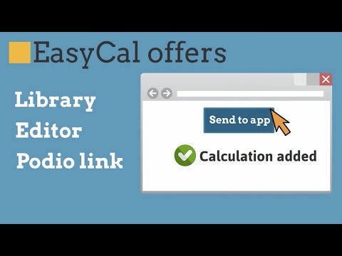 Podio calculation library without coding