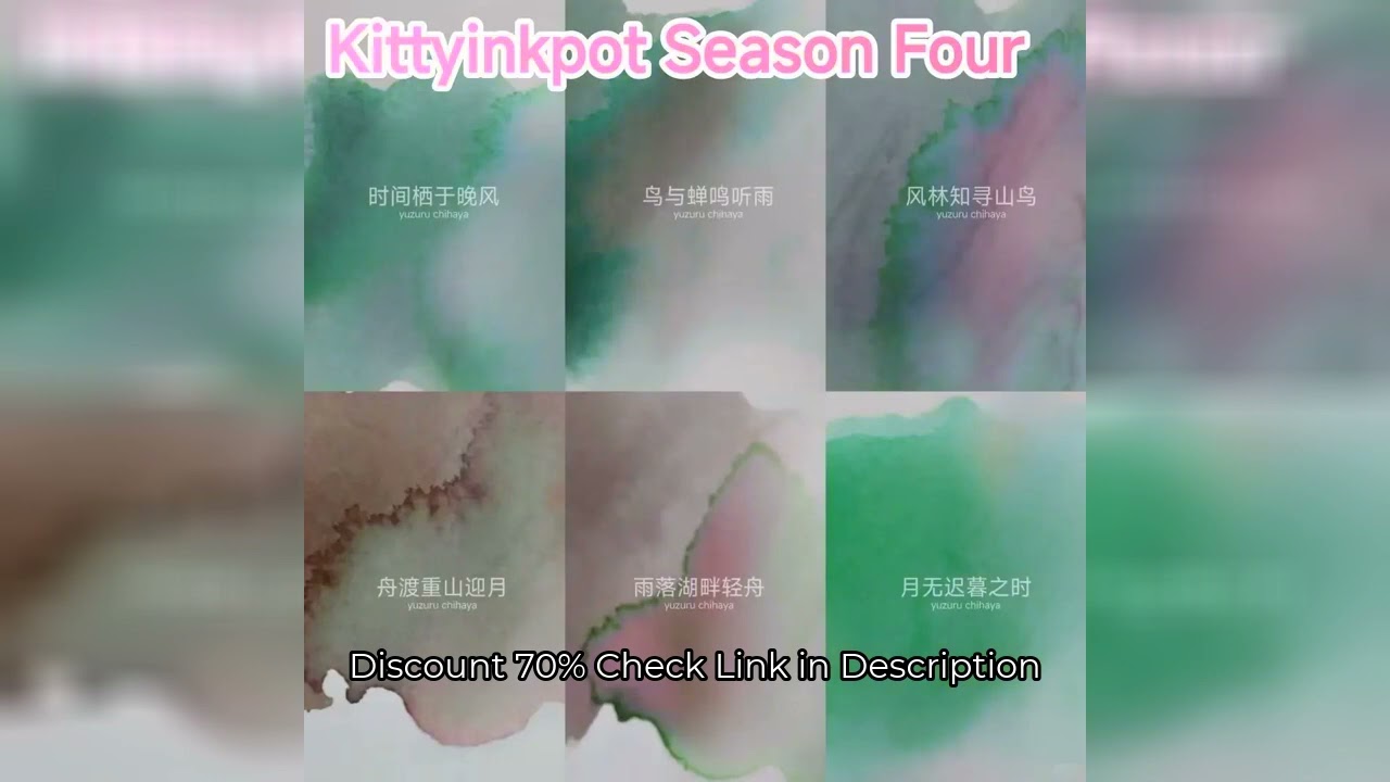 KittyInkpot , Season 4 Color Ink Chromatography Sheen Ink 35ml/bottle
