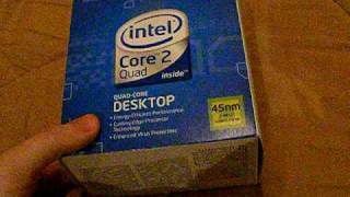 Unboxing a new Intel Core2Quad Q9400 CPU Unboxing a new Intel Core2Quad Q9400 CPU