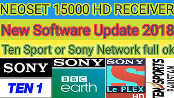 NEOSET 15000 HD RECEIVER| AUTO ROLL POWERVU| NEW SOFTWARE|  Network full ok|| new update 2018
