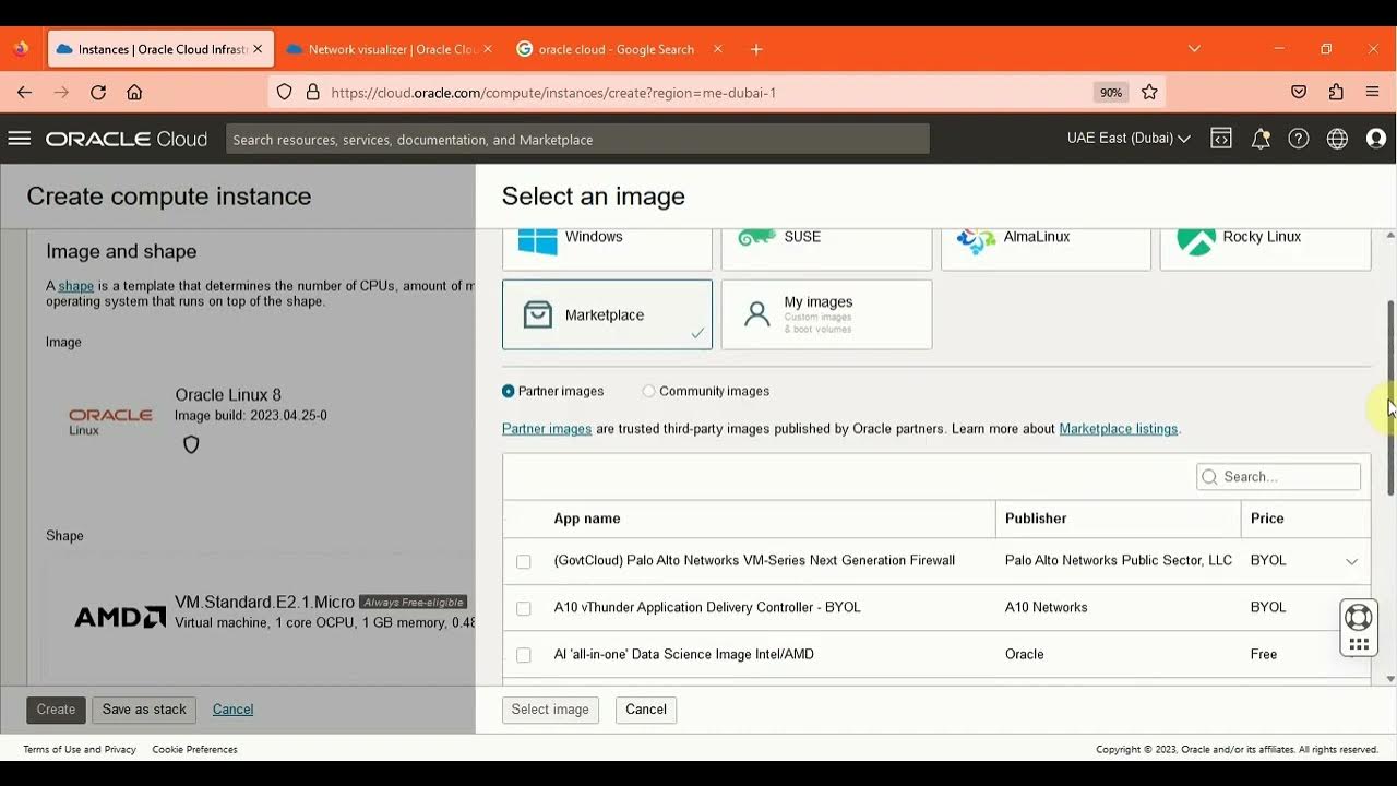 Oracle Cloud LINUX VM Create - OCI LINUX VM - Part 1 - YouTube