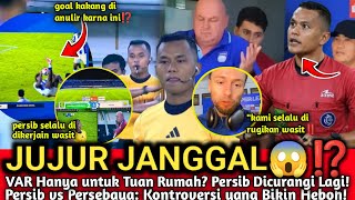Var tidak adil😱⁉️goal persib di anulir! Persib dirugikan wasit lawan persebaya!! Ada apa sebenarnya?