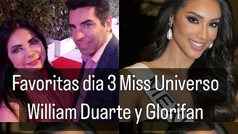 DIA 3 QUEINES SUBEN EN MISS UNIVERSO POR WILLIAM D...