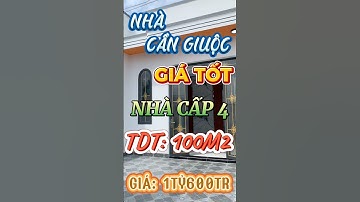 NHÀ CẤP 4 (5x20 100M2)  XÃ THUẬN THÀNH, CẦN GIUỘC-LONG AN CỦ #nhadepgiatot #nhadep #nhadeplongan