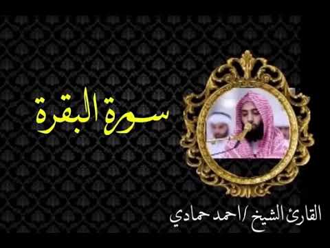 سورة البقرة كاملة القارىء الشيخ أحمد حمادي 