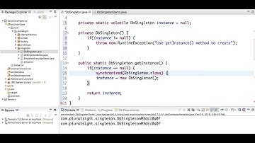How to implement Thread Safe in Singleton Design Pattern