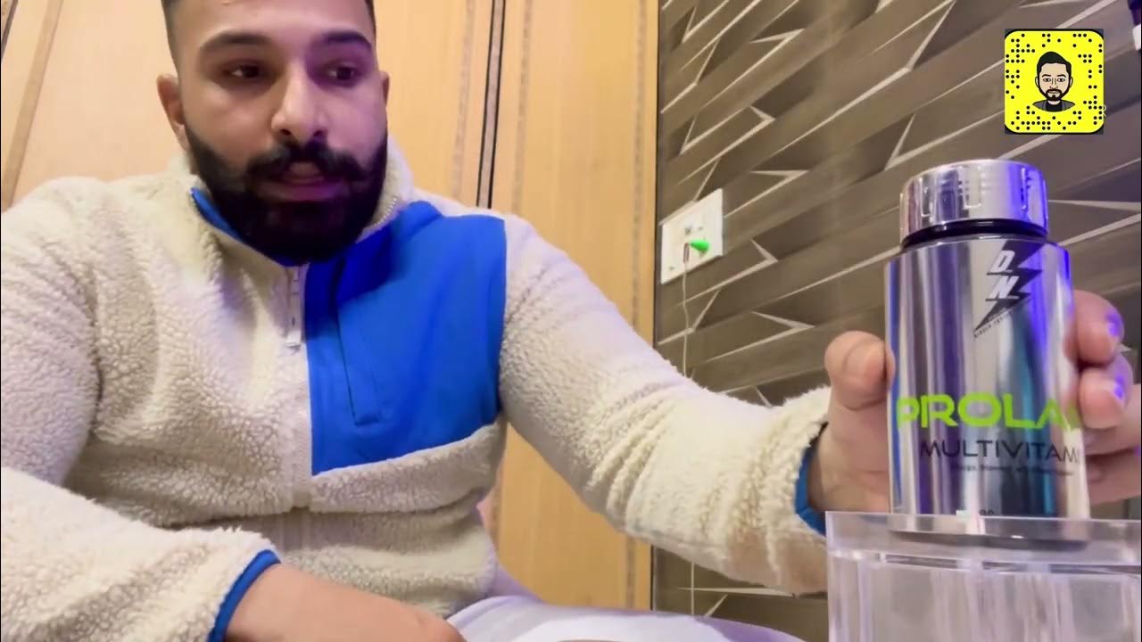 DIVINE NUTRITION PROLANT MULTIVITAMIN BY SAHIL KHAN UNBOXING & REVIEW