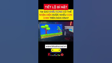 Giải mã bí mật Khẩu súng Ánh sáng có thể phát hiện Con Chim trên màn #khoahocvui #arduino #nintendo