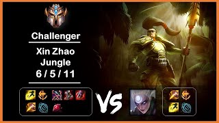 KR Challenger Replays Jungle Xin Zhao vs Diana Ep.3871