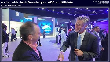 Utilidata at ADIPEC 2025, a chat with Josh Brumberger, CEO.