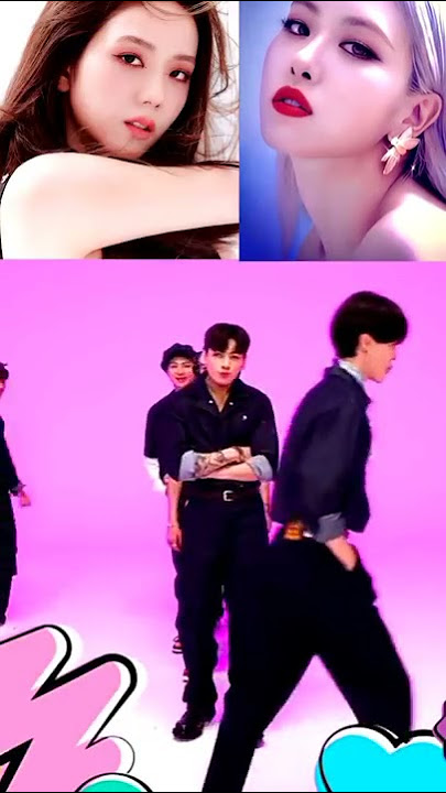 Bts choosing their favourite blackpink members #liskook #jirosé #Vsoo #jinjen #Edit