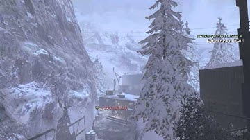 MW3: Outpost Across Map Throwing Knife