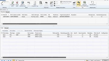 AX 2012 R3 WMS & TMS Inbound Process
