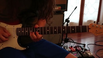 MXR Phase 90 CSP101SL and Tru-Fi Colordriver 18V | David Gilmour sound