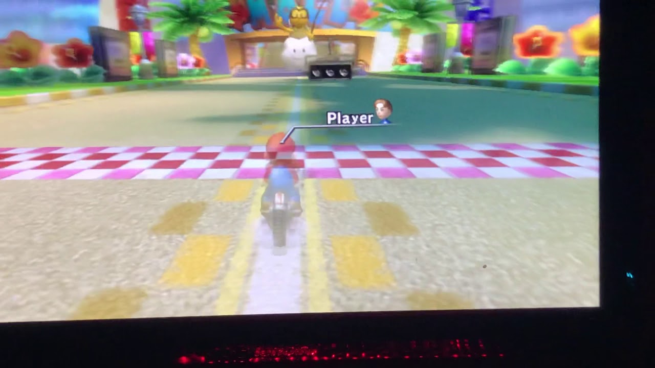 Mario Kart Wii Coconut Mall Glitch