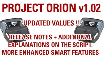 PROJECT ORION v 1.02 | More Enhanced SMART FEATURES | All new Aim Assist Settings