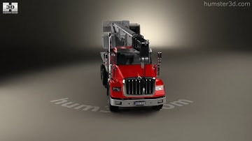 International HX620 Crane Truck 2019 3D model by 3DModels.org