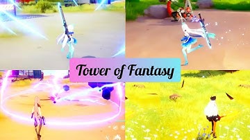 Tower of Fantasy: SSR Weapons Skills