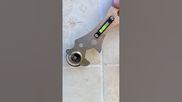 Simple and practical bathroom wrench #tools