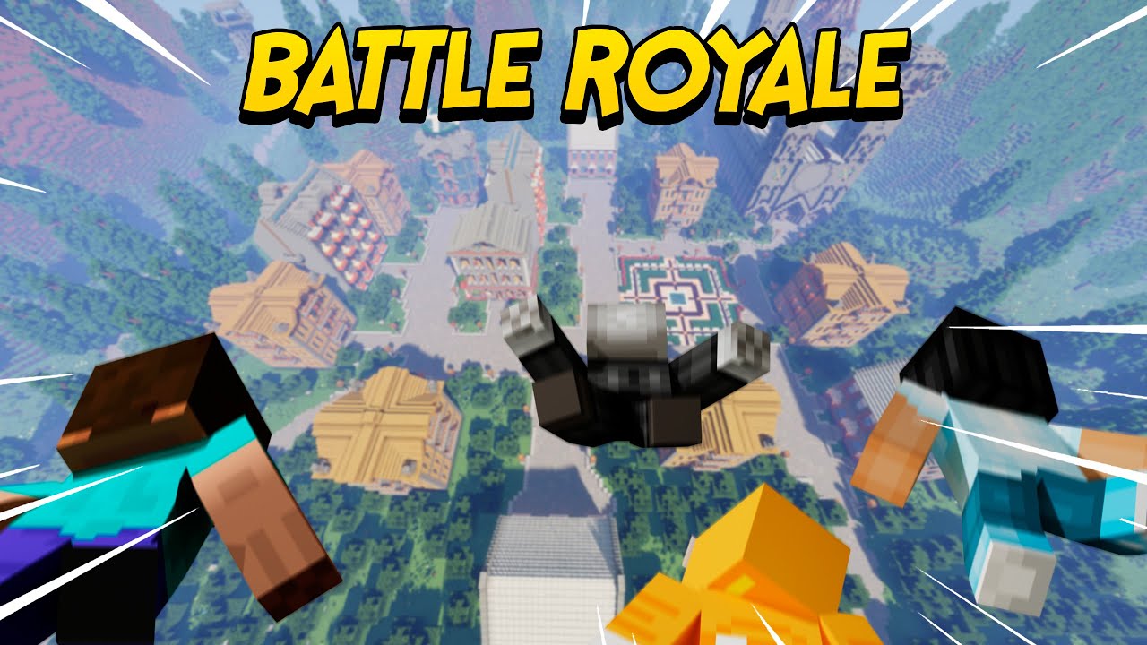 Laitoin 100 Minecraft Pelaajaa TAISTELEMAAN Keskenään!